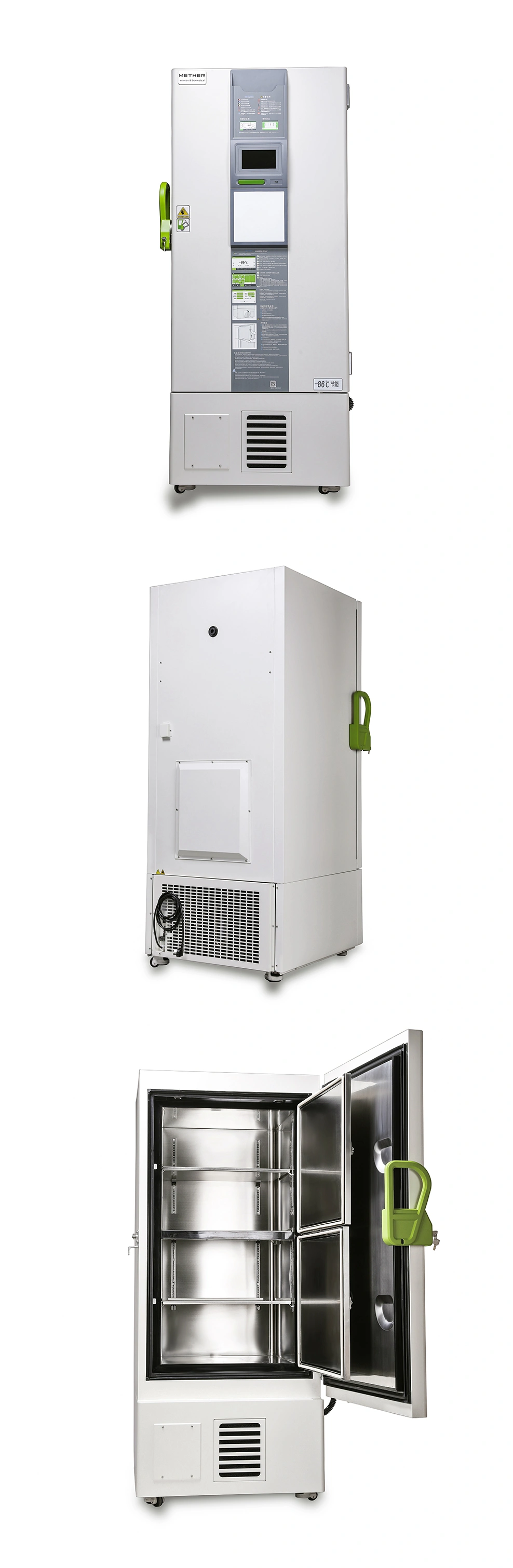 408 литров замораживателя ультра низкой температуры для лаборатории и биомедицинского