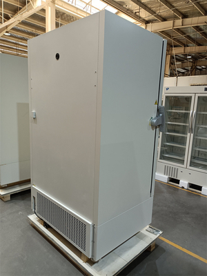 Дисплей свободного замораживателя лаборатории ультра низкой температуры 728L замораживателя Stamding чистосердечного цифровой