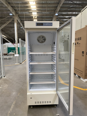 2-8 стойки воздушного охлаждения 226L силы степени холодильник реальной вертикальной медицинский вакционный распылил сталь