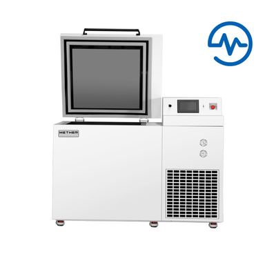 Горизонтальный холодильник низкой температуры емкостью 128 л для требований клиента