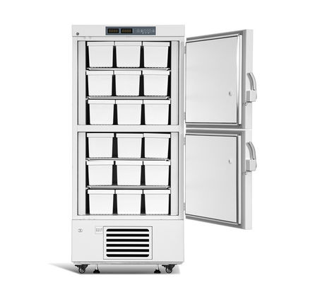 Энергосберегающие -40 градусов вертикально 528 литров медицинского морозильника с Multi ящиками
