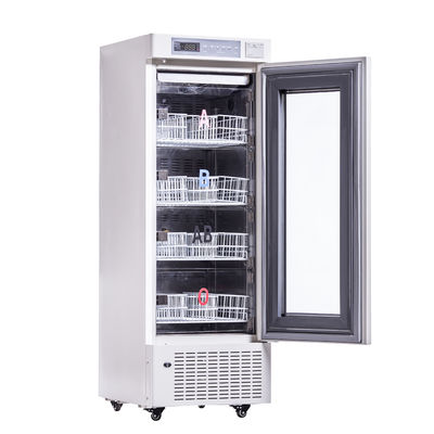 Распыленные покрытые холодильники банка крови с литрами нержавеющей стали внутренними 208