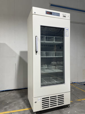 Холодильники банка крови лаборатории больницы емкости PROMED 368L высококачественные с пенясь стеклянной дверью