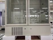 холодильник фармации 656L со светом СИД двойной стеклянной двери внутренним