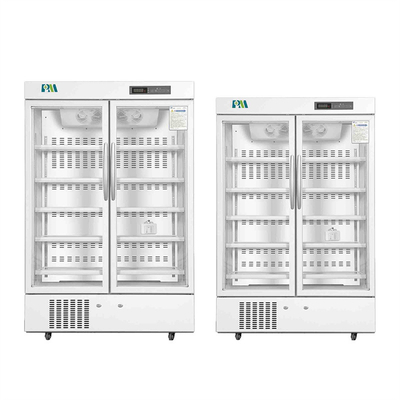 Холодильники большой фармации емкости медицинской вакционные с двойной высококачественной стеклянной дверью