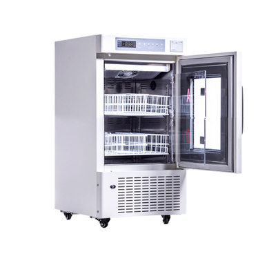 АВТОМОБИЛЬ 108L размораживает холодильники банка крови одиночной стеклянной стойки двери биомедицинские с высококачественным