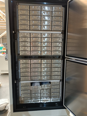 588 биомедицинским криогенным ультра холодным замораживателя холодильника литров двери холодильника внутренним пенят SUS, который для вакционного хранения