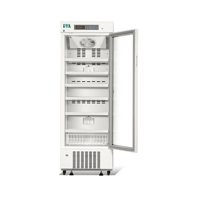 2-8 холодильник холодильника большой емкости степени 312L фармацевтический медицинский с одиночной стеклянной дверью для вакционного хранения