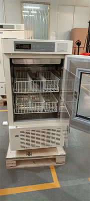 Принудительное воздушное охлаждение замораживателя R134a банка крови автоматической емкости Frost 108L мини биомедицинское