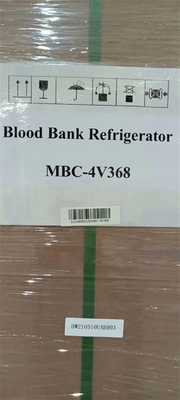 4 сталь замораживателя хранения крови нержавеющей стали 368L больницы степени распыленная цветом