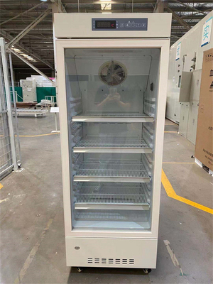 2-8 стойки воздушного охлаждения 226L силы степени холодильник реальной вертикальной медицинский вакционный распылил сталь