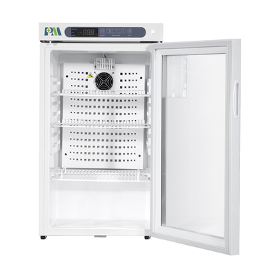 шкаф холодильника фармации лаборатории 100L вакционный со стеклянной дверью для лекарств