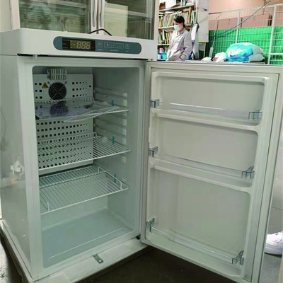 портативный небольшой вакционный медицинский замораживатель холодильника фармации 100L с пенясь дверью