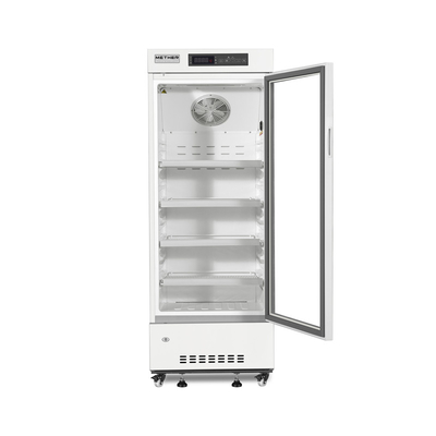 медицинский стеклянный холодильник шкафа дисплея фармации двери 226L для больницы/лаборатории