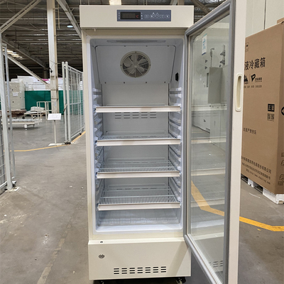 медицинский стеклянный холодильник шкафа дисплея фармации двери 226L для больницы/лаборатории