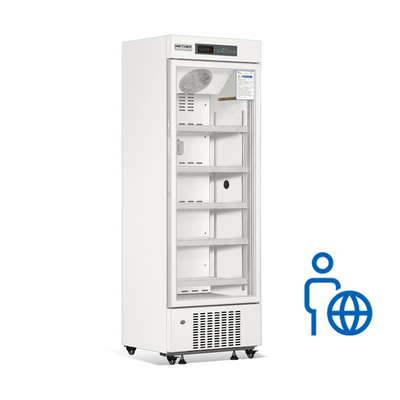 Холодильник фармации плазмы вакционный с автоматической дверью Frost стеклянной для хранения 316L лекарств