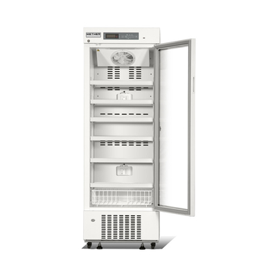 холодильник фармации холодильника одиночной стеклянной двери 315L медицинский вакционный для клиники