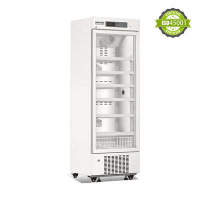 2 - Холодильник лекарства фармации 8 градусов медицинский с одиночным стеклянным ISO CE двери