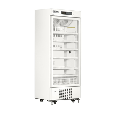 Mpc-5V415 Аптека медицинский холодильник с нагревом стеклянные двери автоматический отскок