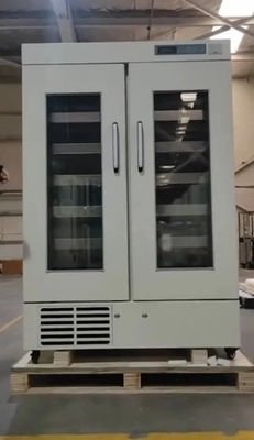 304 из нержавеющей стали 658L Вертикальная банка крови холодильник 4°C для хранения образцов крови