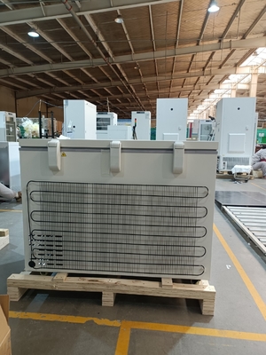 MDF-40H305 -40℃ Биомедицинский морозильный ларь 305 л. Большой емкости медицинский глубокий морозильник для хранения вирусов, крови и лабораторных образцов