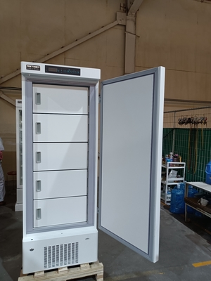 MDF-40V328E -40℃ Биомедицинский морозильник глубокой заморозки | Вертикальный медицинский морозильник объемом 328 л для вакцин, крови и биологических образцов