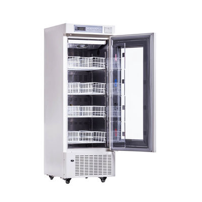 холодильники банка крови принудительного воздушного охлаждения емкости 208L небольшие реальные для хранения пробы крови