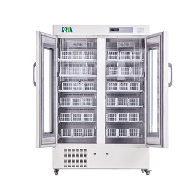Холодильники банка крови емкости 658 литров для лабораторного оборудования больницы хранения пробы крови