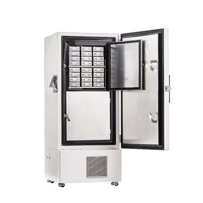 408 литров системы охлаждения каскада криогенного вакционного замораживателя ультра низкой температуры шкафа автоматической для больницы лаборатории