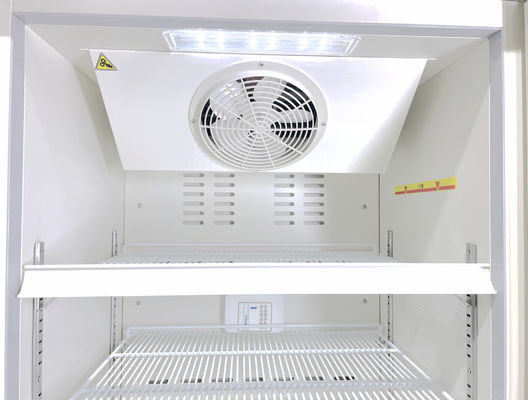 Замораживатели холодильника 315L ранга реального воздушного охлаждения силы биомедицинские фармацевтические со стеклянной дверью