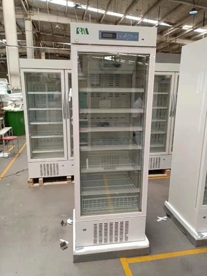 Замораживатели холодильника 315L ранга реального воздушного охлаждения силы биомедицинские фармацевтические со стеклянной дверью